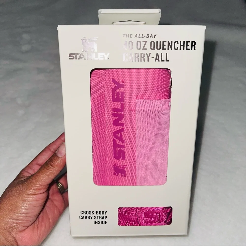 Stanley 40oz Quencher Carry All “Peony” - Picture 3 of 6